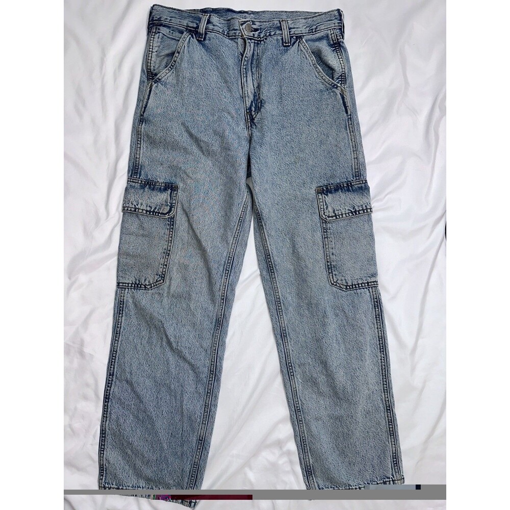 Levis 568 Jeans Mens 32x32 Blue Denim